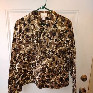 Christopher Banks Camouflage Floral Jacket